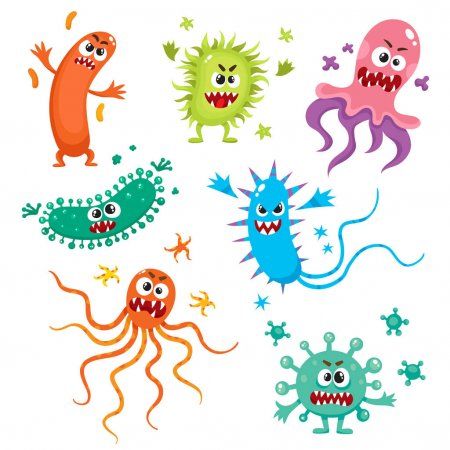 Detail Microbios Dibujos Nomer 9