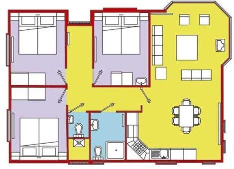 Detail Mobilheim Grundriss Nomer 12