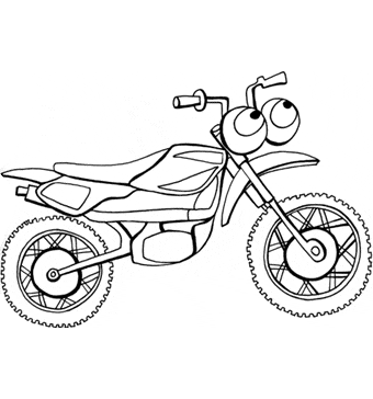 Detail Motorrad Malen Kinder Nomer 17