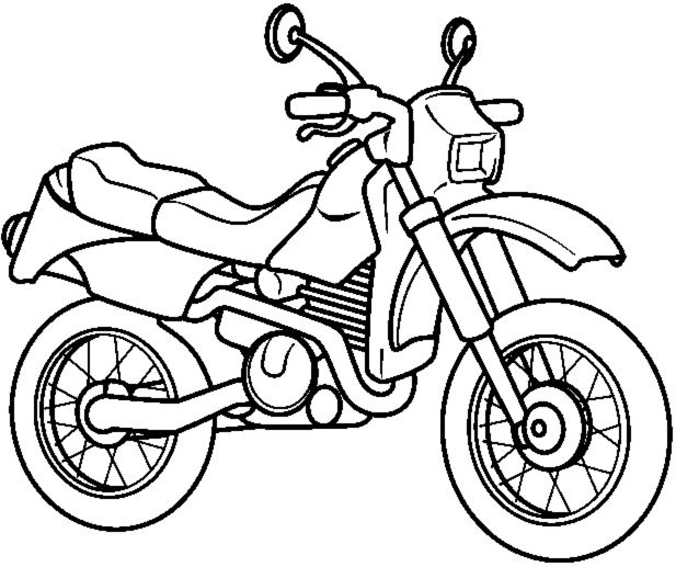 Detail Motorrad Malen Kinder Nomer 18