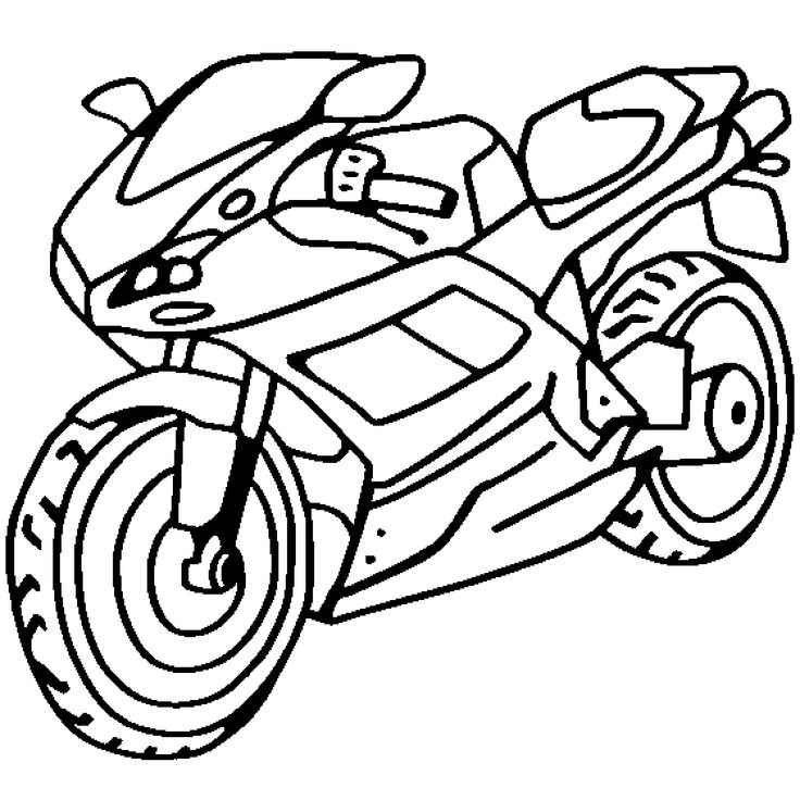 Detail Motorrad Malen Kinder Nomer 8