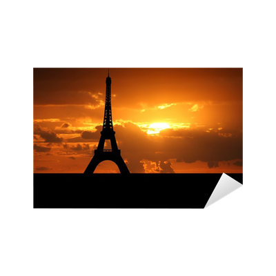 Detail Paris Eiffelturm Sonnenuntergang Nomer 4