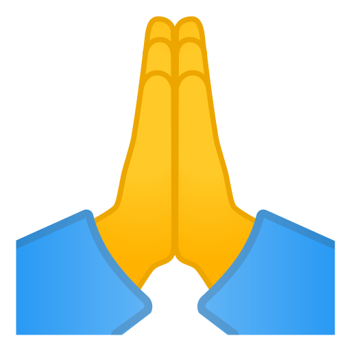 Praying Hands Emoji Copy And Paste - KibrisPDR