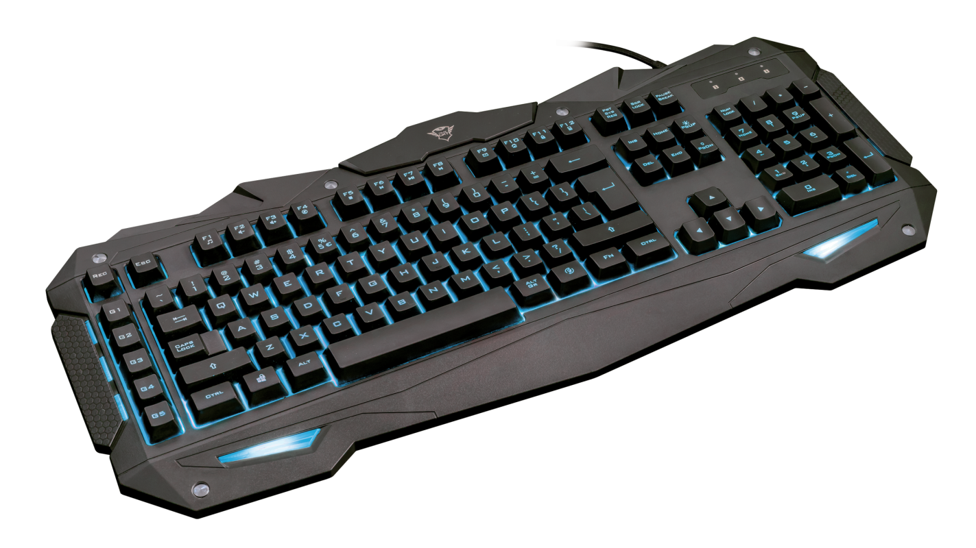 Trust Myra Gaming Keyboard - KibrisPDR