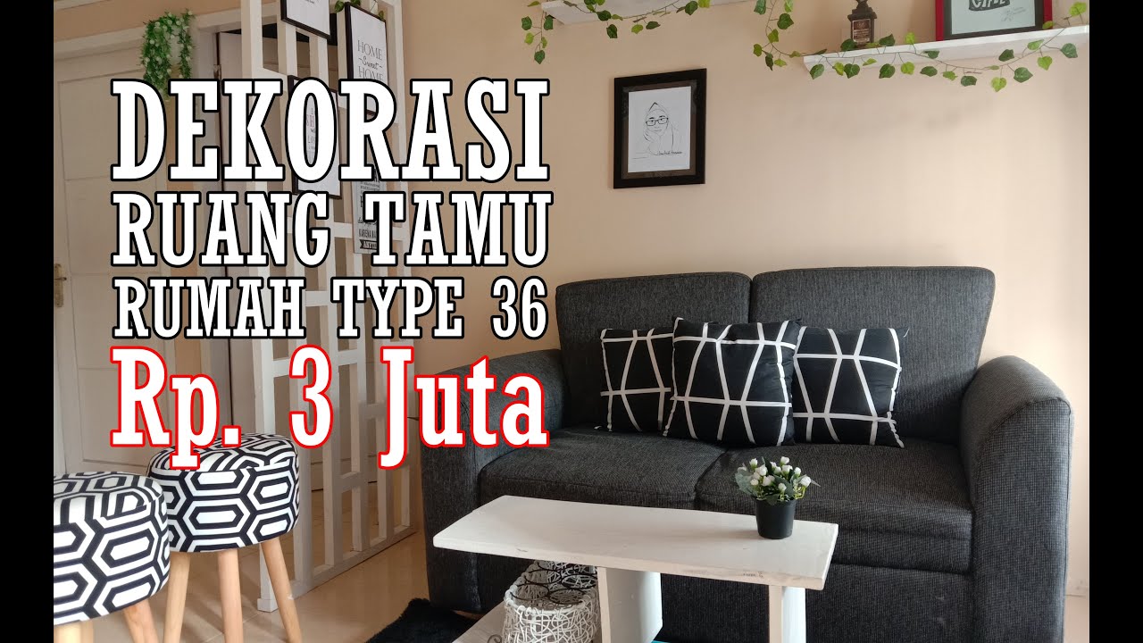 Detail Ruang Tamu Rumah Minimalis Type 36 Nomer 12