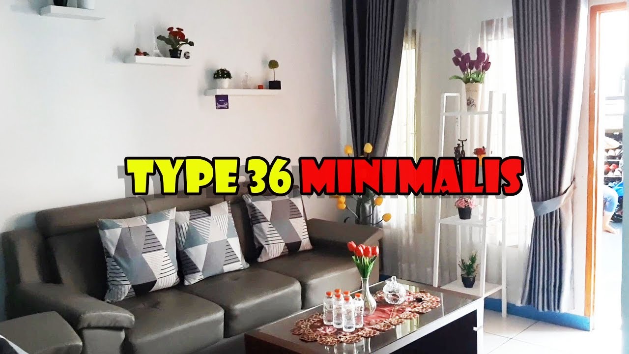 Detail Ruang Tamu Rumah Minimalis Type 36 Nomer 13