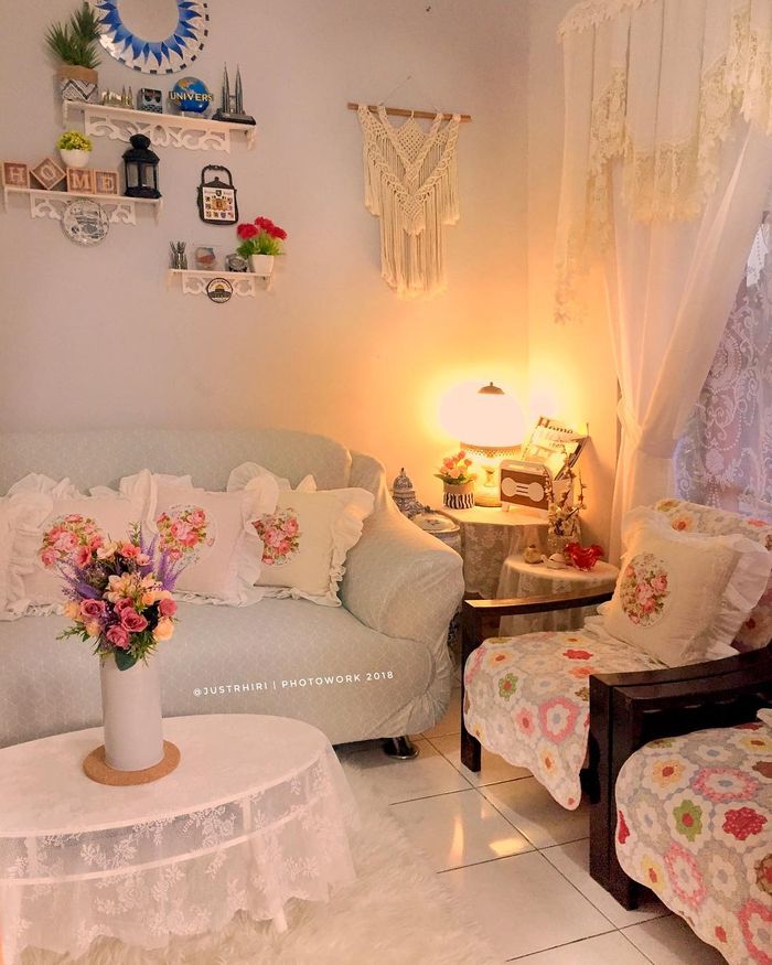 Detail Ruang Tamu Shabby Chic Nomer 18