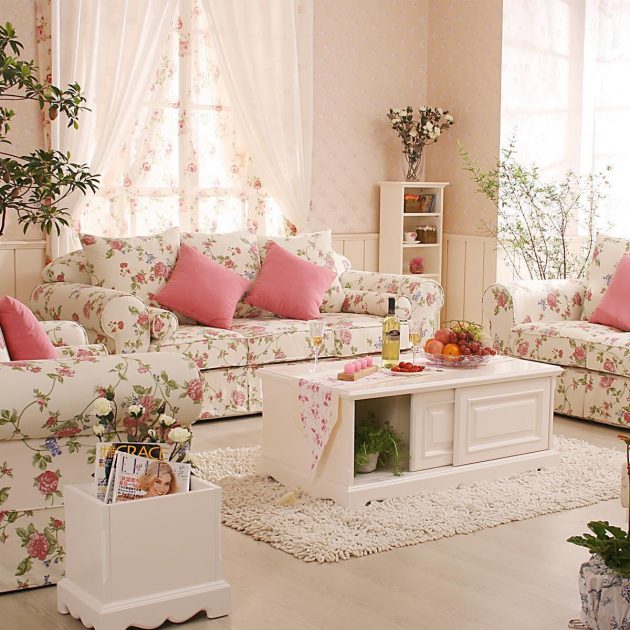 Detail Ruang Tamu Shabby Chic Nomer 46