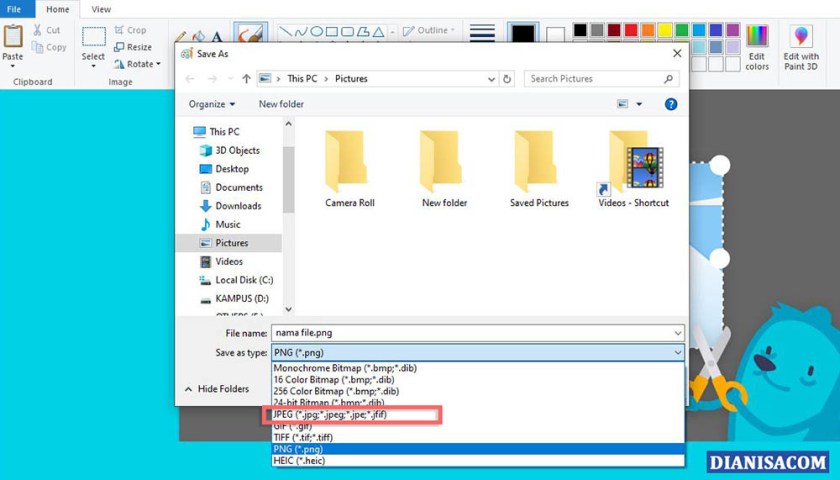 Detail Rubah File Gambar Png Jadi Jpeg Nomer 6