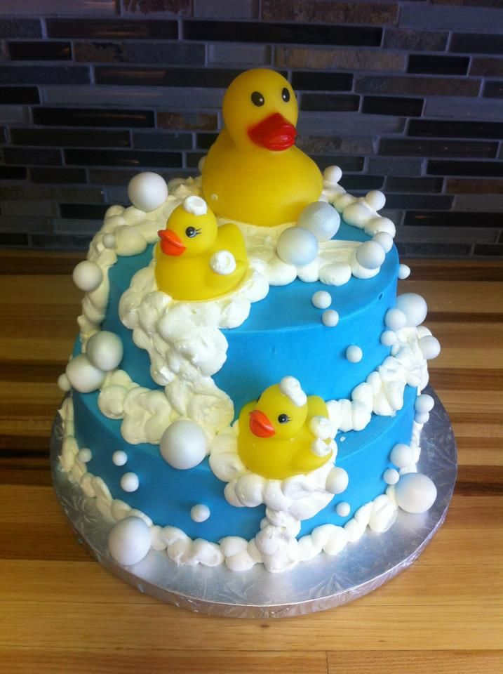 Detail Rubber Duck Baby Shower Cake Ideas Nomer 15