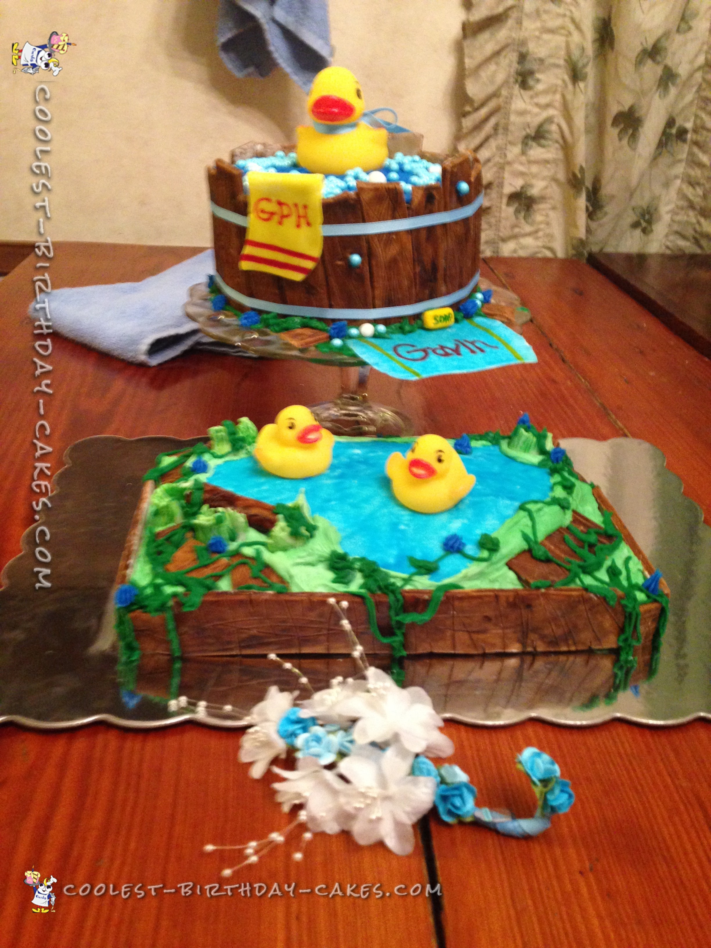 Detail Rubber Duck Baby Shower Cake Ideas Nomer 36