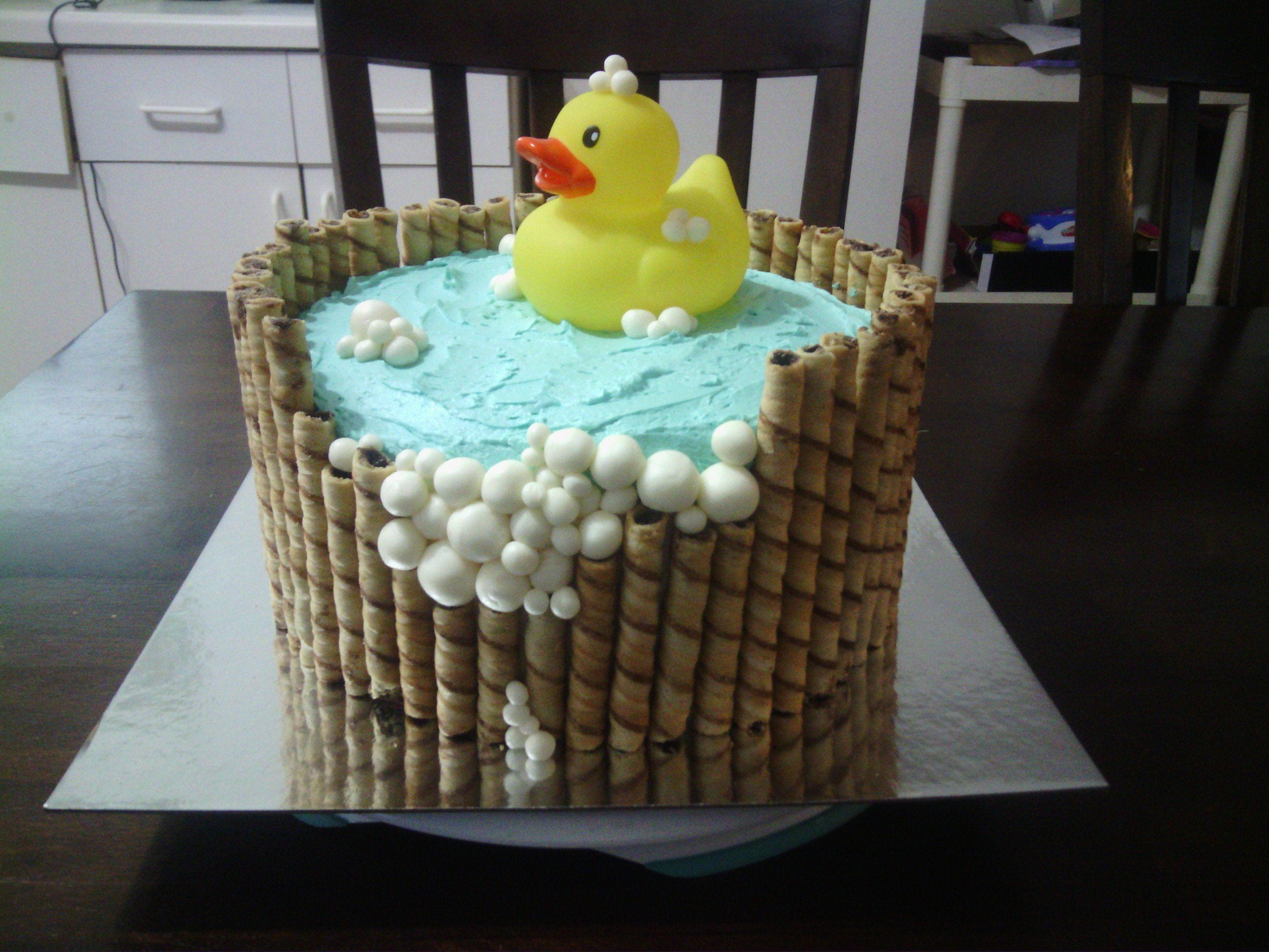 Detail Rubber Duck Baby Shower Cake Ideas Nomer 46