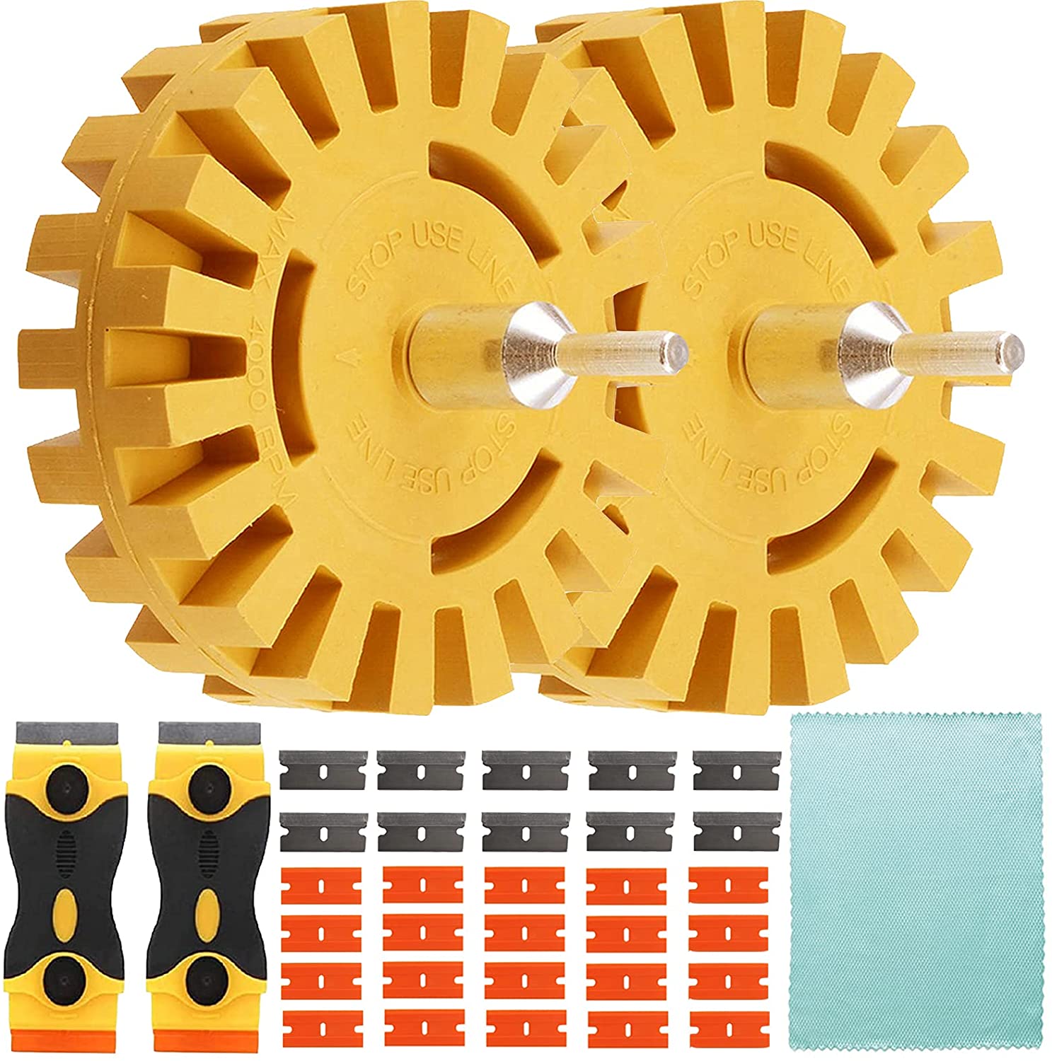 Detail Rubber Eraser Wheel For Drill Nomer 47