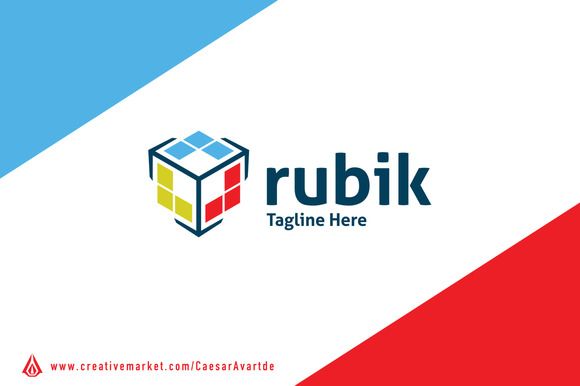 Detail Rubik Logo Nomer 12