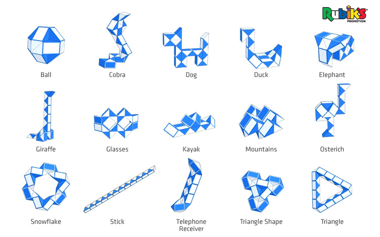 Detail Rubik Snake Cobra Nomer 27