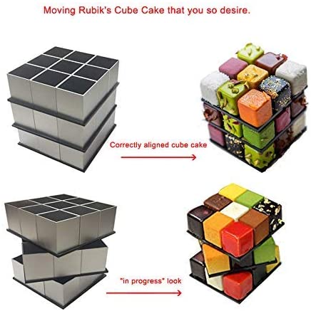 Detail Rubiks Cube Cake Stand Nomer 22