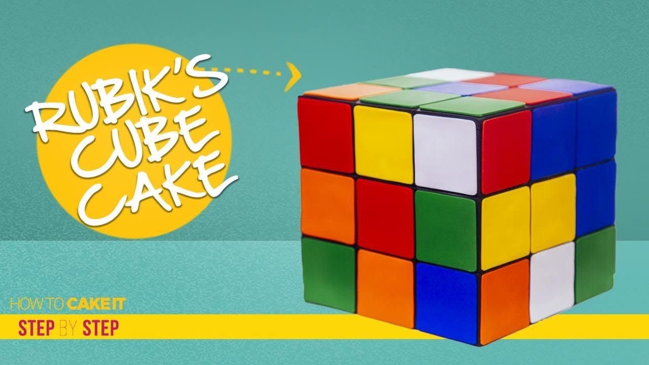 Detail Rubiks Cube Cake Stand Nomer 30