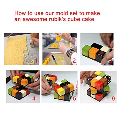 Detail Rubiks Cube Cake Stand Nomer 36