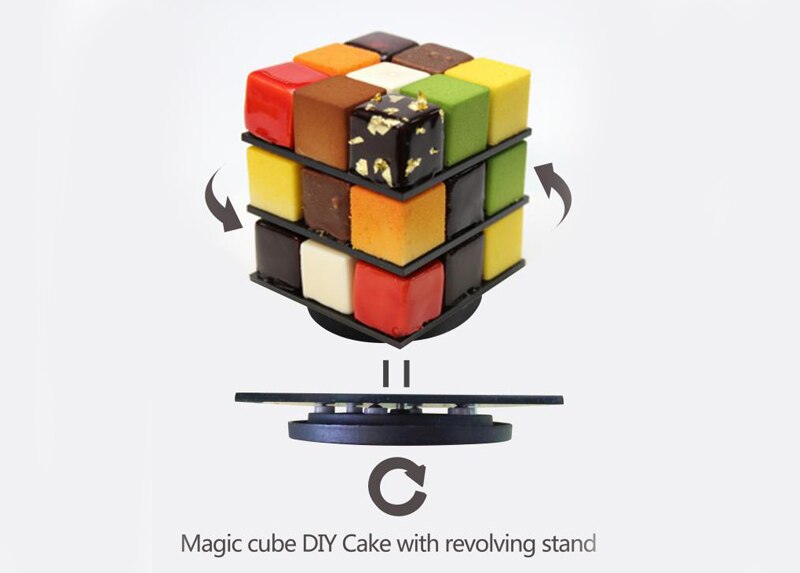 Detail Rubiks Cube Cake Stand Nomer 37