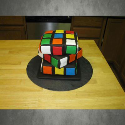 Detail Rubiks Cube Cake Stand Nomer 54