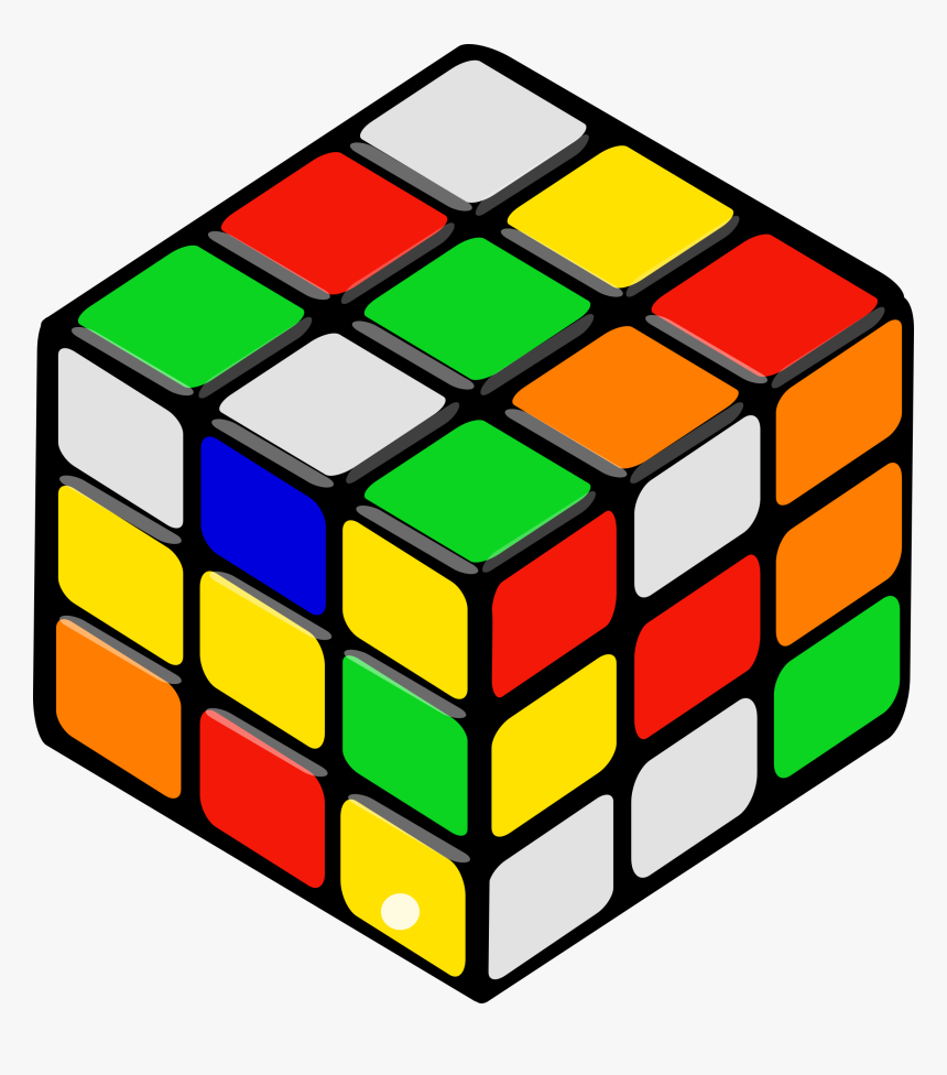 Detail Rubiks Cube Clipart Nomer 13