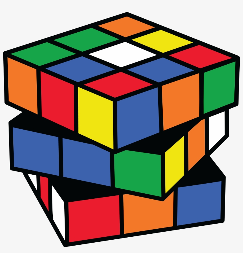 Detail Rubiks Cube Clipart Nomer 2