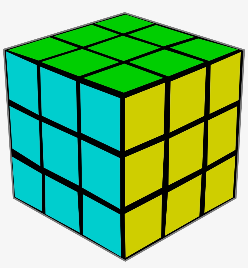 Detail Rubiks Cube Clipart Nomer 24