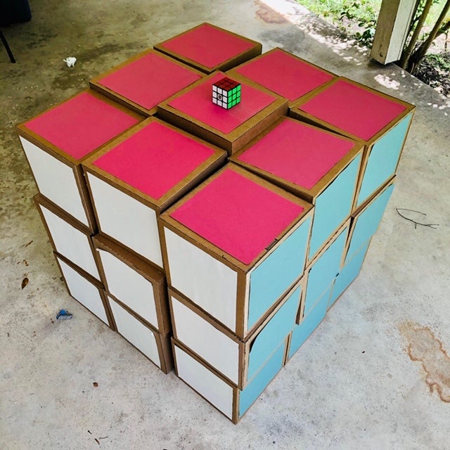 Detail Rubix Cube Cookie Jar Nomer 27