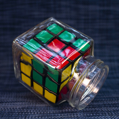 Detail Rubix Cube Cookie Jar Nomer 44