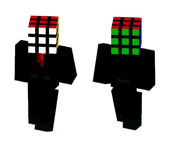 Detail Rubix Cube Minecraft Skin Nomer 30