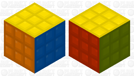 Detail Rubix Cube Minecraft Skin Nomer 34