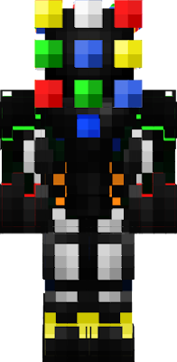 Detail Rubix Cube Minecraft Skin Nomer 45