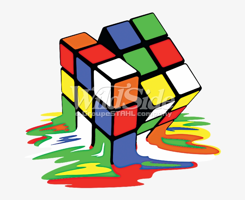 Detail Rubix Cube Transparent Nomer 44