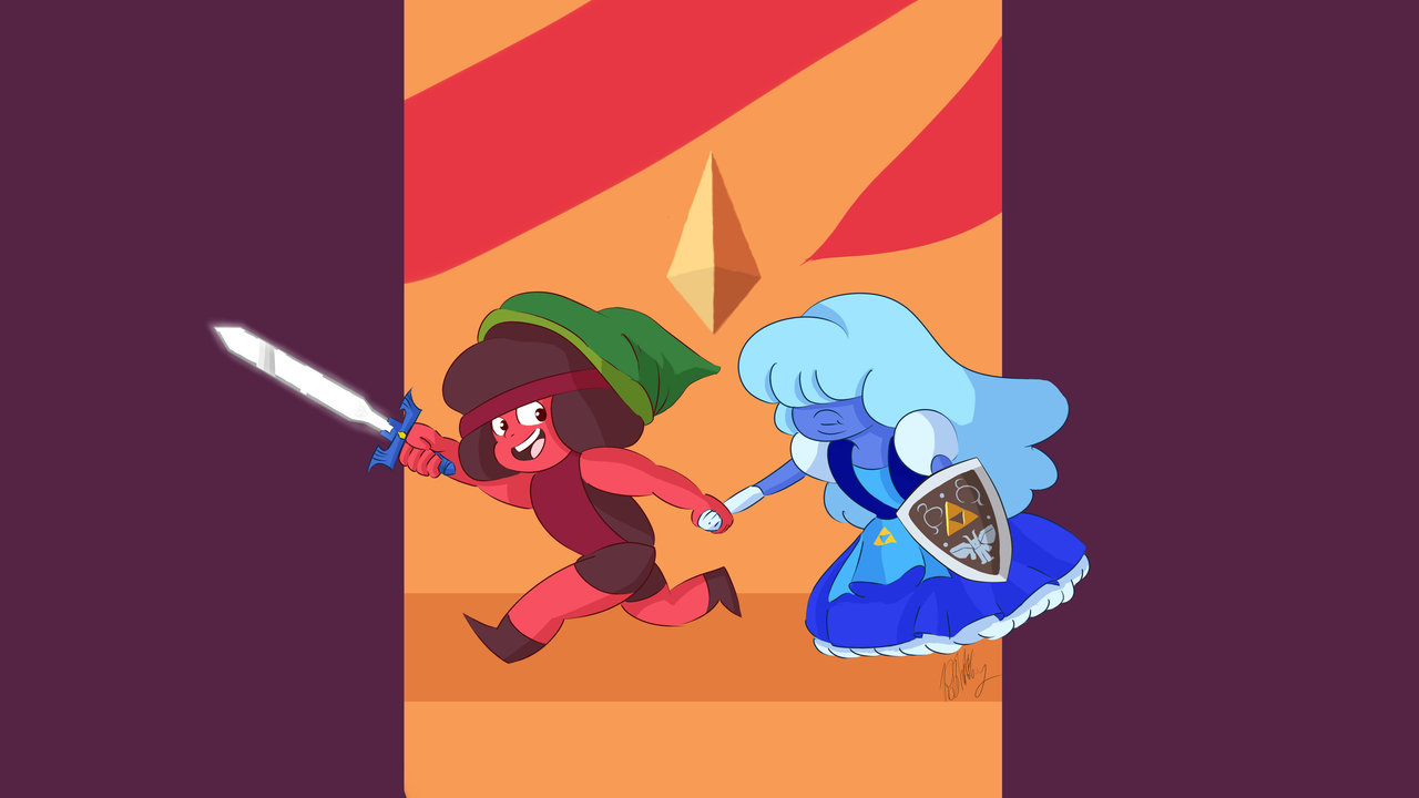 Detail Ruby And Sapphire Wallpaper Nomer 28