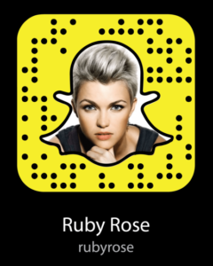 Ruby Rose Snapchat Name - KibrisPDR