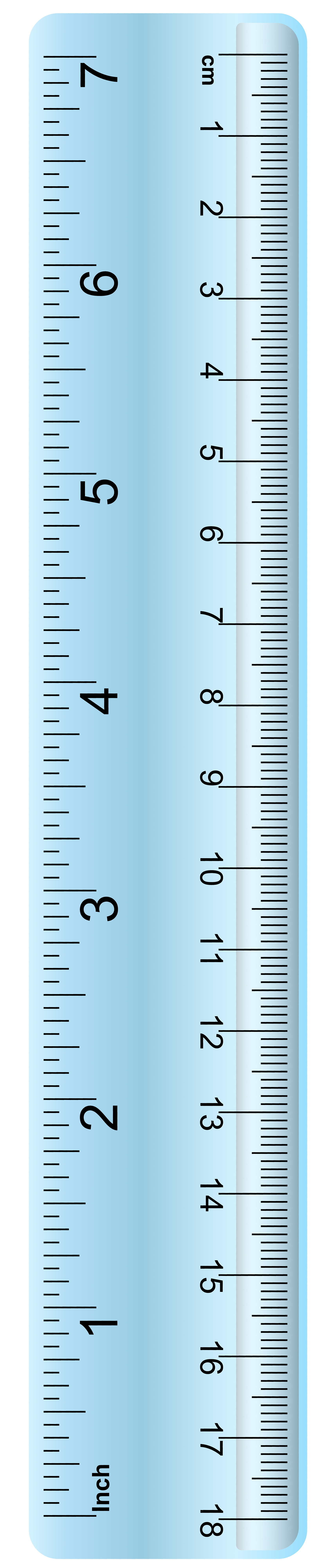 Detail Ruler Real Size Nomer 12