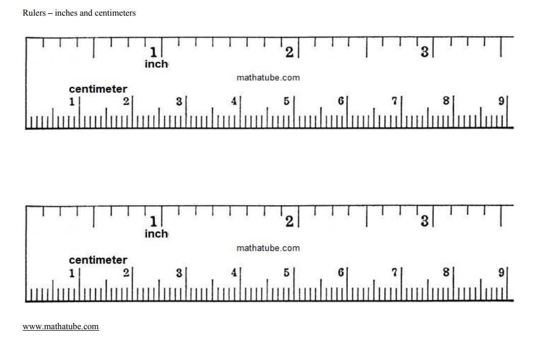 Detail Ruler Real Size Nomer 20