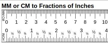 Detail Ruler Real Size Nomer 23