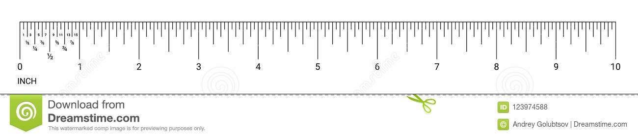 Detail Ruler Real Size Nomer 26