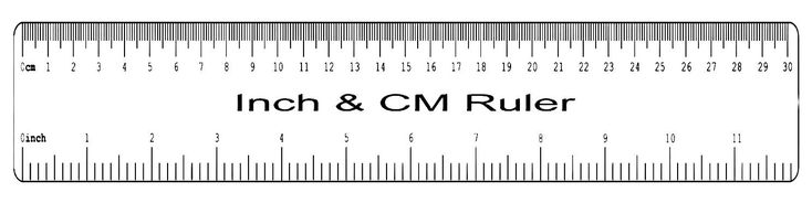 Detail Ruler Real Size Nomer 4