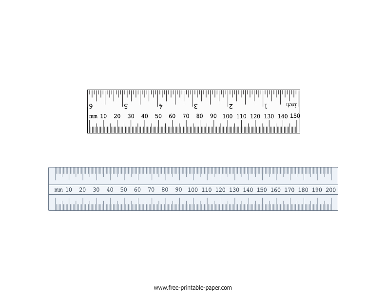 Detail Ruler Real Size Nomer 31
