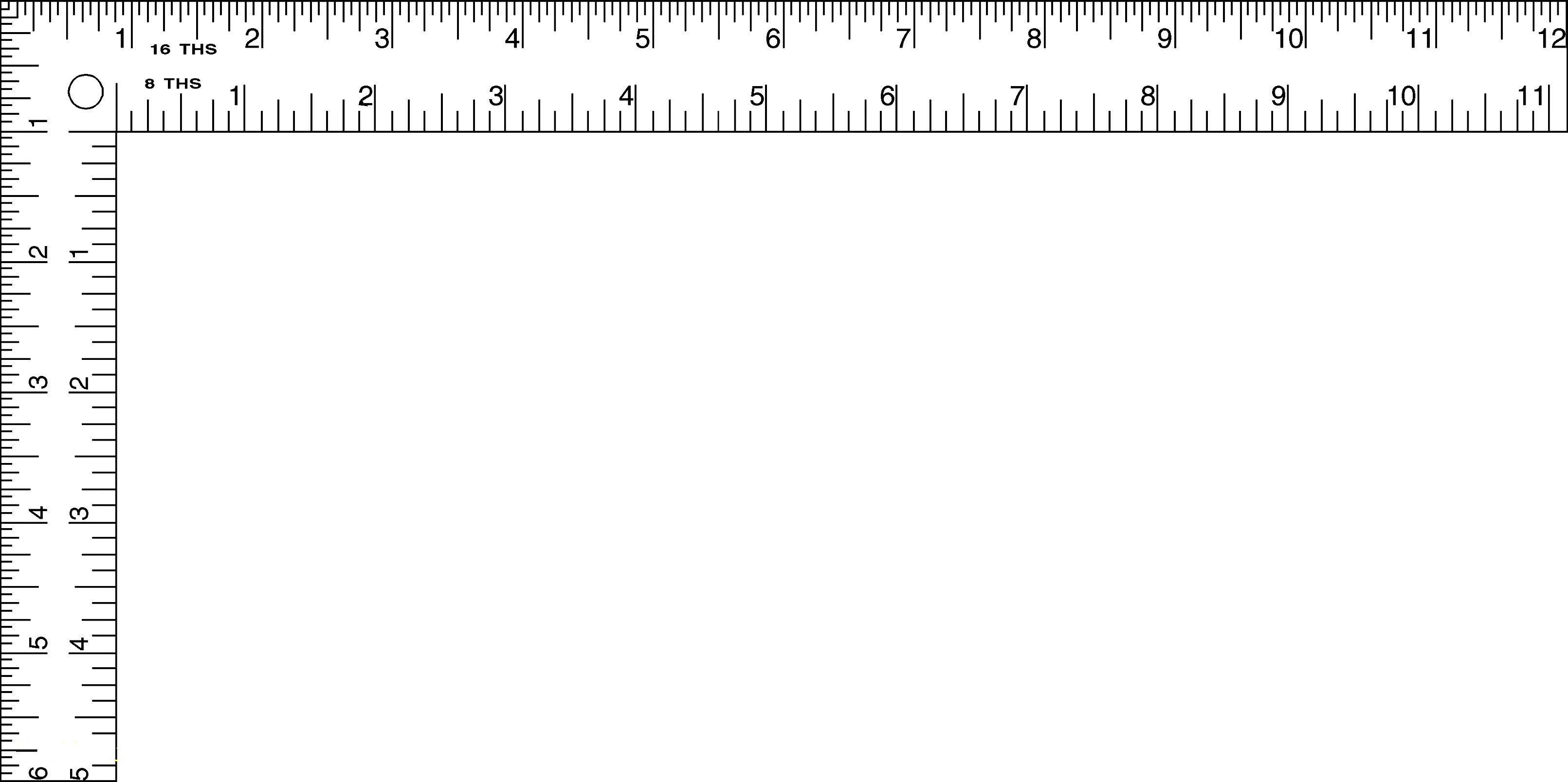 Detail Ruler Real Size Nomer 48