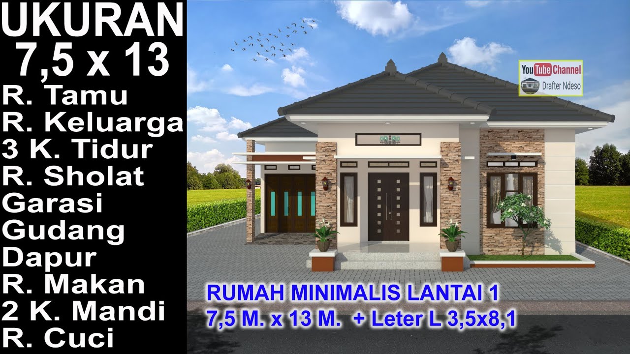 Detail Rumah 1 5 Lantai Minimalis Nomer 31