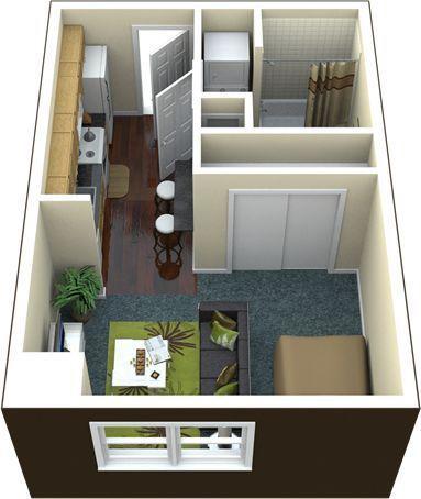 Detail Rumah 1 Kamar Minimalis Nomer 41