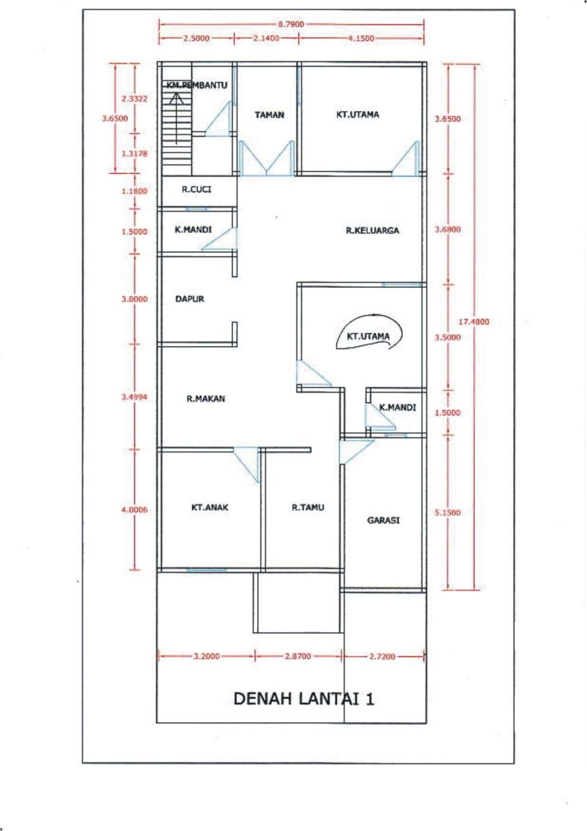 Detail Rumah 10 Tumbak Nomer 17