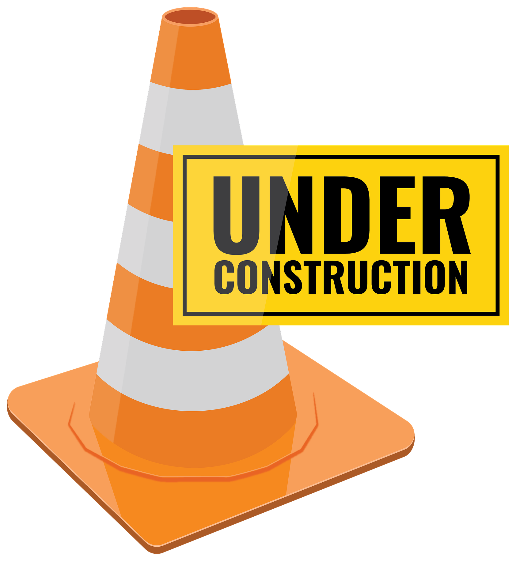Detail Under Construction Transparent Background Nomer 25