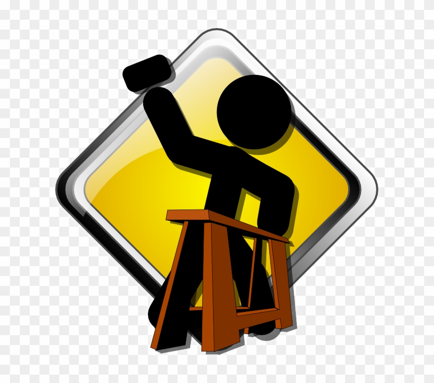 Detail Under Construction Transparent Background Nomer 34