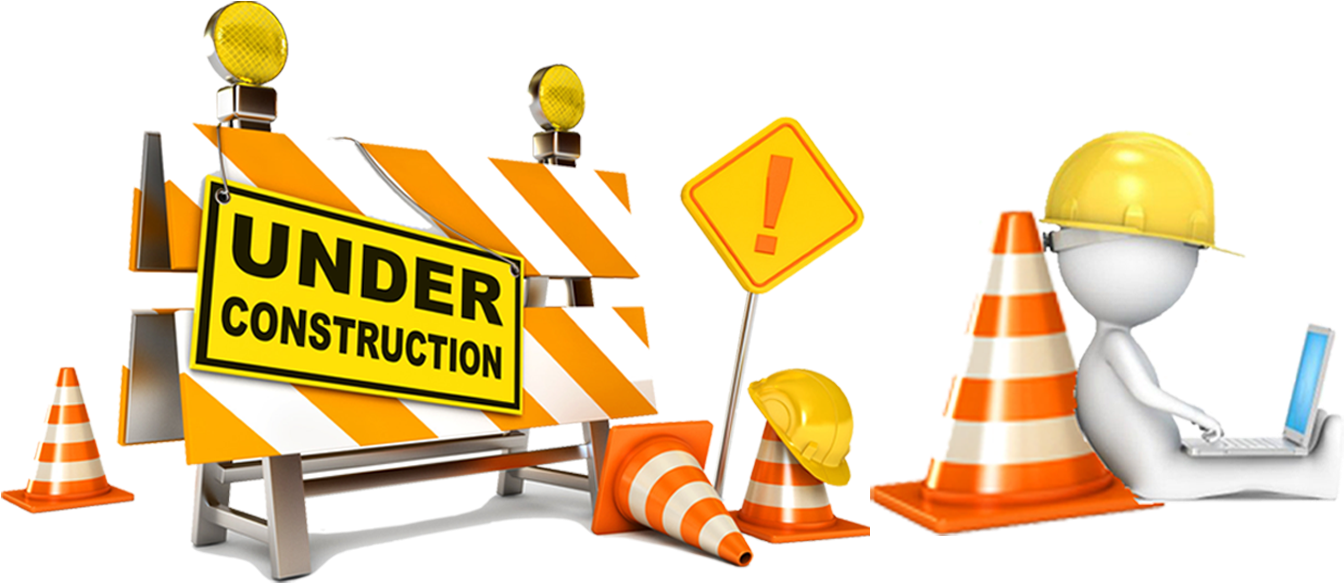 Detail Under Construction Transparent Background Nomer 47