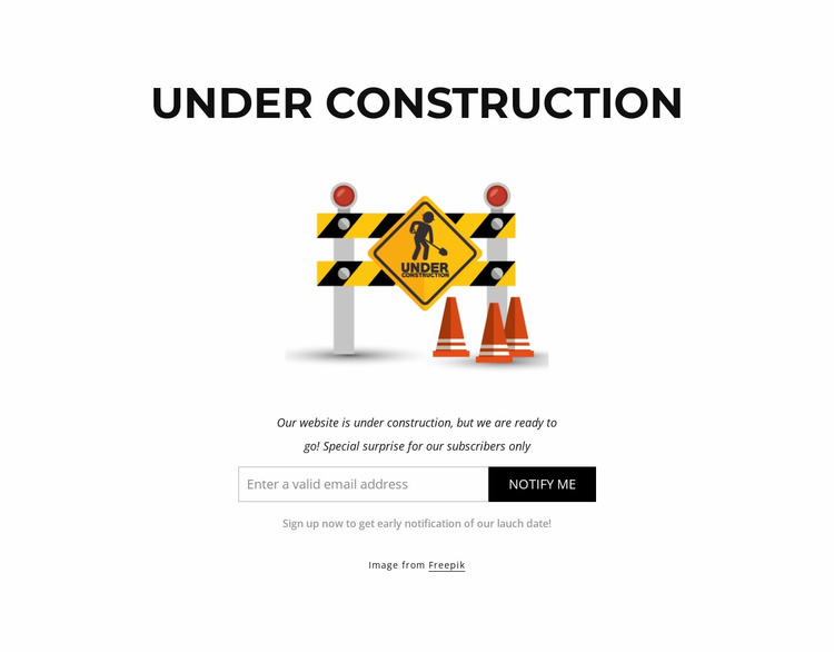 Under Construction Website Images - KibrisPDR