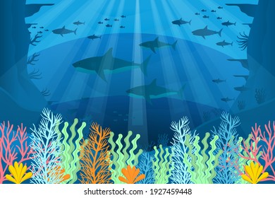 Detail Under Sea Background Nomer 25